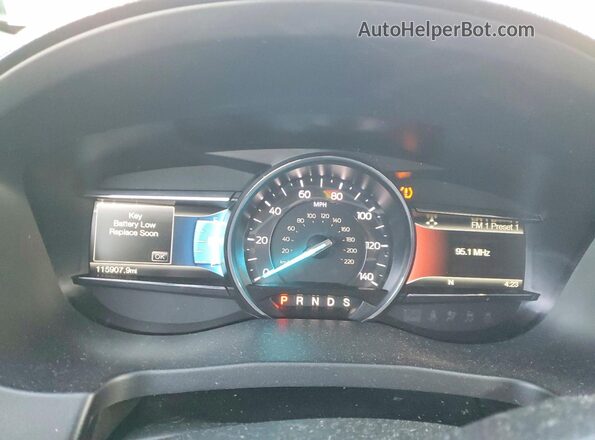 1FM5K8D87HGD12247 2017 FORD FORD EXPLORER Black Widok zestawu wskaźników