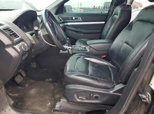 1FM5K8D89GGA95914 2016 FORD FORD EXPLORER Black Widok wnętrza z przodu