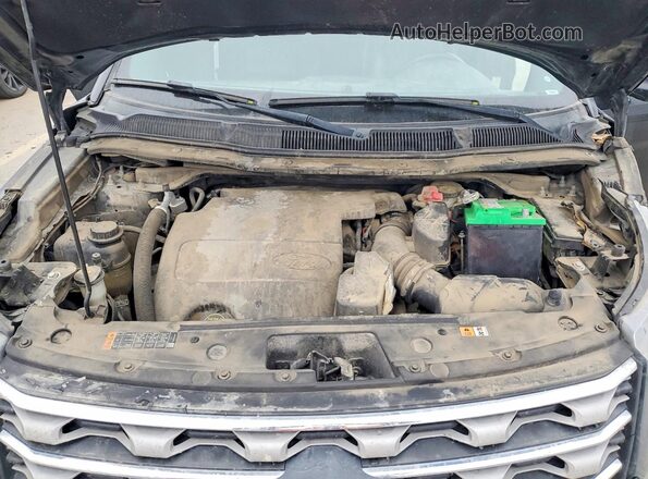 1FM5K8D89GGA95914 2016 FORD FORD EXPLORER Black Widok komory silnika