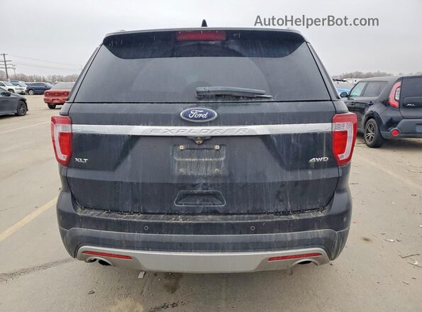 1FM5K8D89GGA95914 2016 FORD FORD EXPLORER Black Widok z tyłu