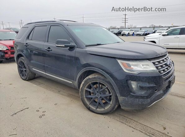 1FM5K8D89GGA95914 2016 FORD FORD EXPLORER Black Przód prawy