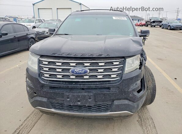 1FM5K8D89GGA95914 2016 FORD FORD EXPLORER Black Widok z przodu