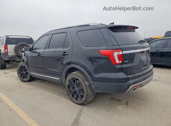 1FM5K8D89GGA95914 2016 FORD FORD EXPLORER Black Tył lewy