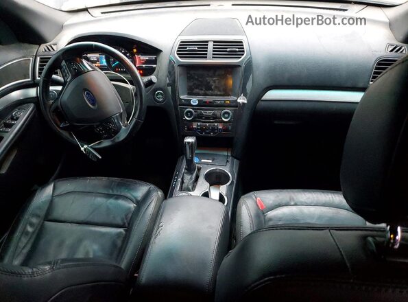 1FM5K8D89GGA95914 2016 FORD FORD EXPLORER Black Widok deski rozdzielczej