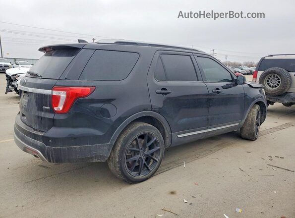 1FM5K8D89GGA95914 2016 FORD FORD EXPLORER Black Tył prawy