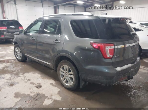 1FM5K8D89KGA95436 2019 FORD FORD EXPLORER Gray უკანა მარცხენა