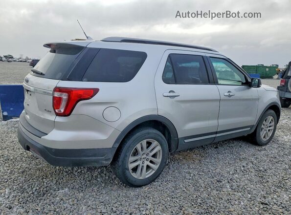 1FM5K8D8XKGA77057 2019 FORD FORD EXPLORER Silver Задня права чверть