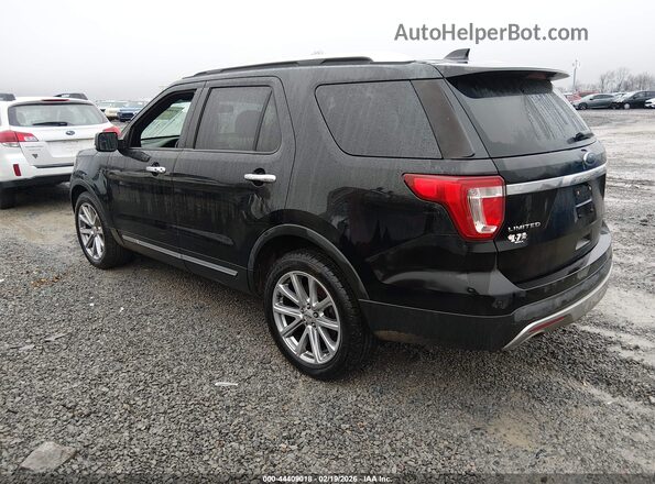 1FM5K8F86HGC23900 2017 FORD FORD EXPLORER Black Tył lewy