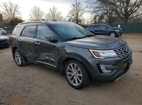 1FM5K8F89GGC64889 2016 FORD FORD EXPLORER Charcoal Առջևի աջ