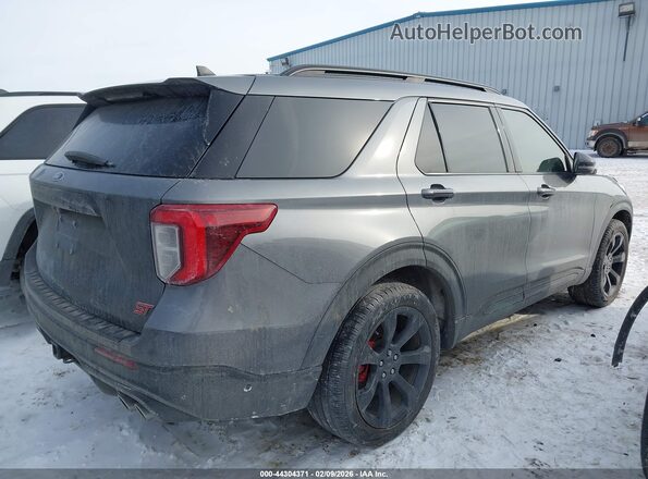 1FM5K8GC0NGA79713 2022 FORD FORD EXPLORER Gray Rear right