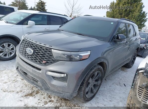1FM5K8GC0NGA79713 2022 FORD FORD EXPLORER Gray Front left