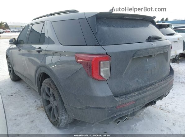 1FM5K8GC0NGA79713 2022 FORD FORD EXPLORER Gray Rear left
