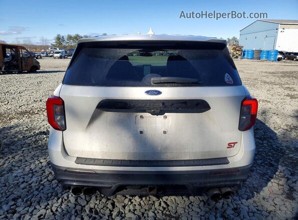 1FM5K8GC3MGA76657 2021 FORD FORD EXPLORER White Vista trasera