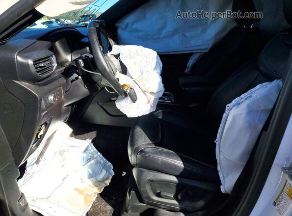 1FM5K8GC3MGA76657 2021 FORD FORD EXPLORER White Vista interior delantera