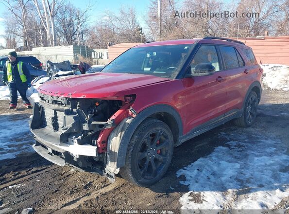 1FM5K8GC4NGC05779 2022 FORD FORD EXPLORER Red 
