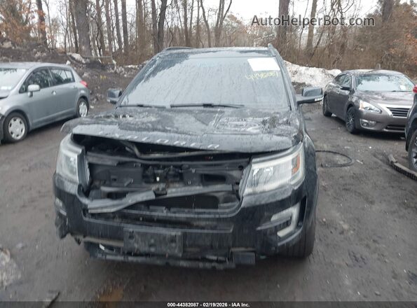 1FM5K8GT0GGD08460 2016 FORD FORD EXPLORER Black Widok zestawu wskaźników
