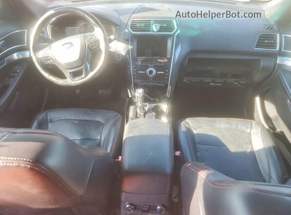 1FM5K8GT3GGA07567 2016 FORD FORD EXPLORER Red წინა პანელის ხედი