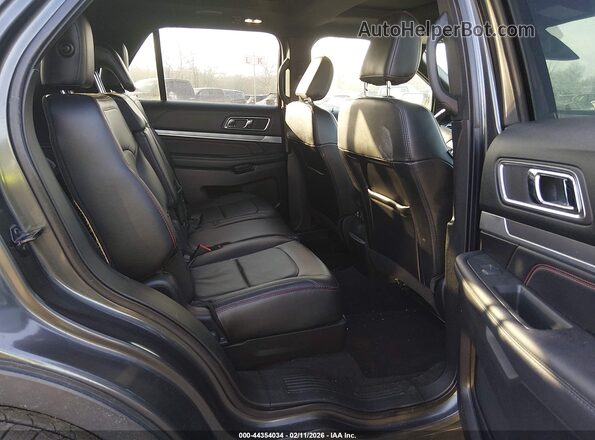 1FM5K8GT4KGA82223 2019 FORD FORD EXPLORER Gray VIN կոդի պիտակի տեսք