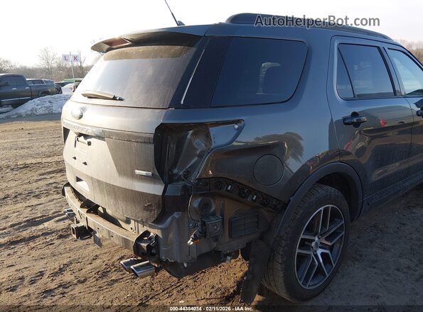 1FM5K8GT4KGA82223 2019 FORD FORD EXPLORER Gray 