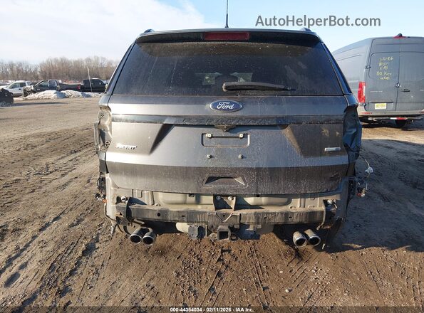 1FM5K8GT4KGA82223 2019 FORD FORD EXPLORER Gray Դիմացի տեսք