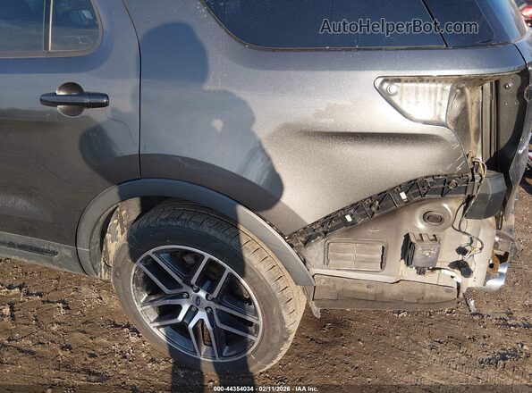 1FM5K8GT4KGA82223 2019 FORD FORD EXPLORER Gray 
