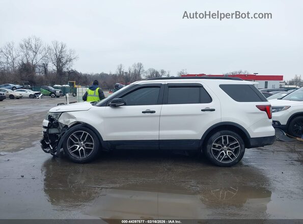 1FM5K8GT7GGC28525 2016 FORD FORD EXPLORER White Սալոնի 360 աստիճան տեսք