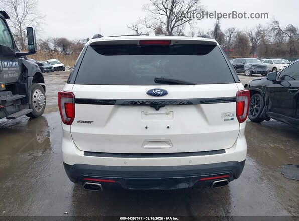 1FM5K8GT7GGC28525 2016 FORD FORD EXPLORER White 