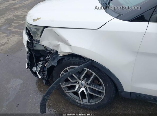 1FM5K8GT7GGC28525 2016 FORD FORD EXPLORER White 