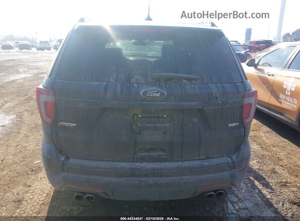 1FM5K8GT8JGA29393 2018 FORD FORD EXPLORER Черный 