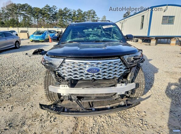 1FM5K8HC2MGA01950 2021 FORD FORD EXPLORER Черный Вид спереди