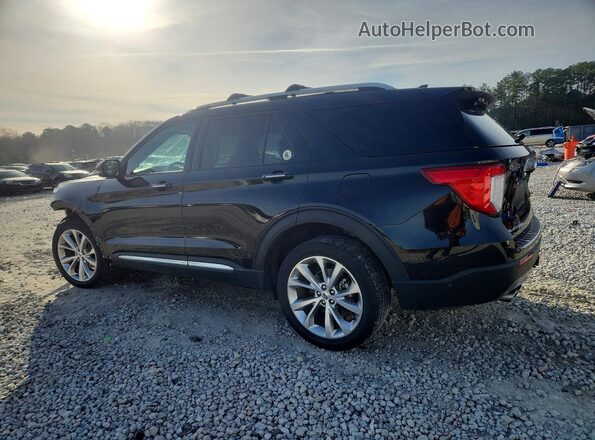 1FM5K8HC2MGA01950 2021 FORD FORD EXPLORER Черный Задняя левая четверть