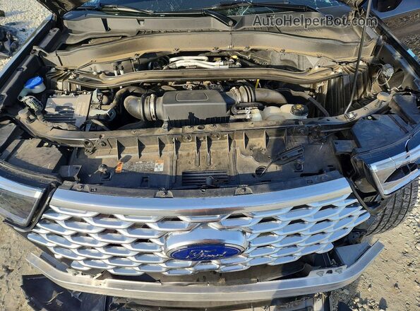 1FM5K8HC2MGA01950 2021 FORD FORD EXPLORER Черный Вид подкапотного пространства