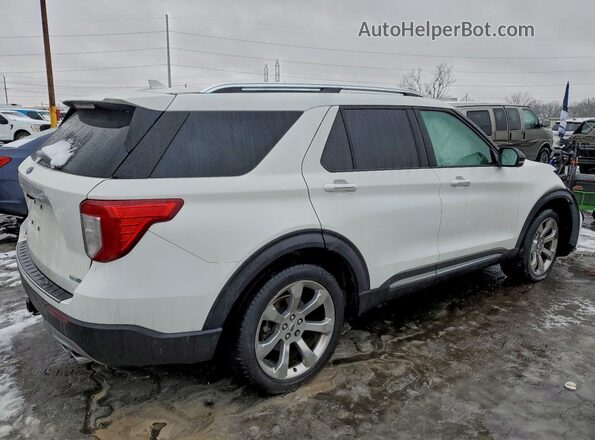 1FM5K8HCXLGC44484 2020 FORD FORD EXPLORER White Rear right