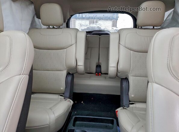 1FM5K8HCXLGC44484 2020 FORD FORD EXPLORER White Rear seats view