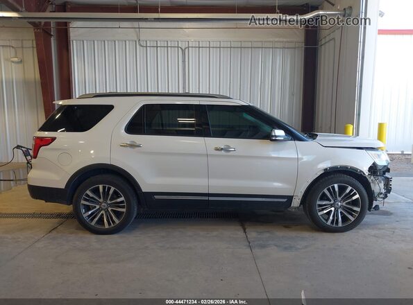 1FM5K8HTXGGB85281 2016 FORD FORD EXPLORER White სალონის 360-გრადუსიანი ხედი