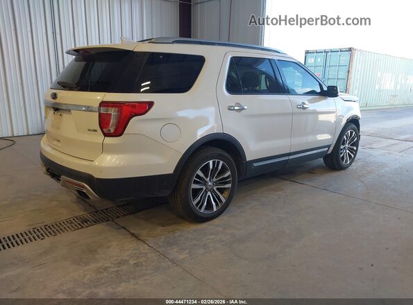1FM5K8HTXGGB85281 2016 FORD FORD EXPLORER White უკანა მარჯვენა