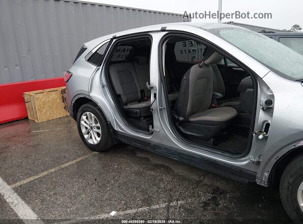 1FMCU0BZ1MUB16461 2021 FORD ESCAPE Silver Դիմացի տեսք