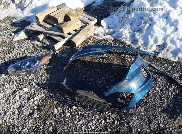1FMCU0F61LUB98352 2020 FORD ESCAPE Blue Вид щитка приладів