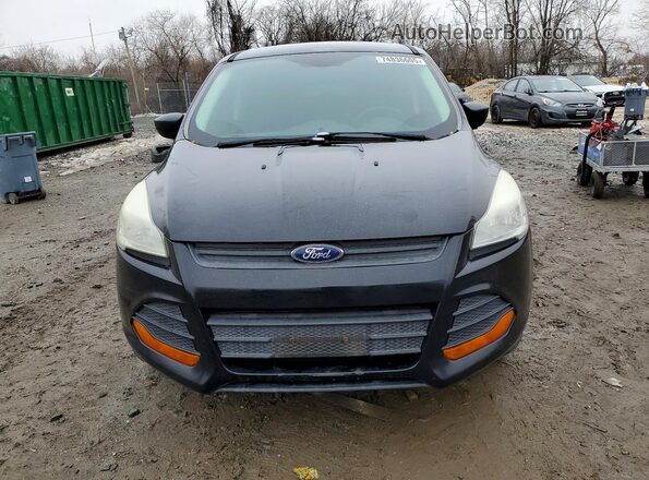 1FMCU0F71GUC86347 2016 FORD ESCAPE Black Widok z przodu