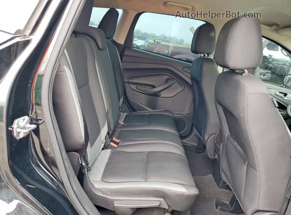 1FMCU0F71GUC86347 2016 FORD ESCAPE Black Widok wnętrza z tyłu