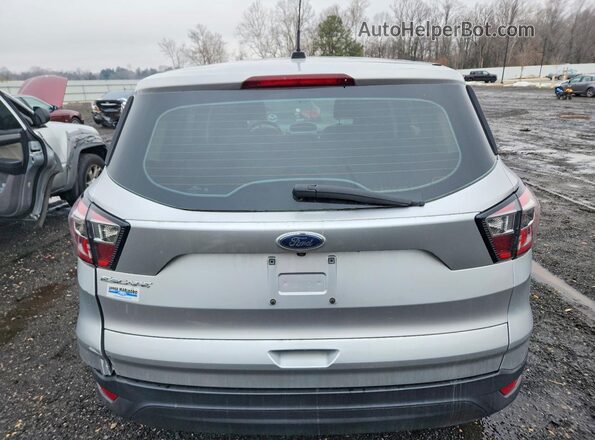 1FMCU0F74HUB49758 2017 FORD ESCAPE Silver Vista trasera