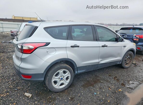 1FMCU0F74HUB49758 2017 FORD ESCAPE Silver Trasero derecho