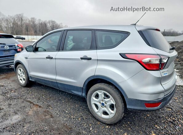 1FMCU0F74HUB49758 2017 FORD ESCAPE Silver Trasero izquierdo