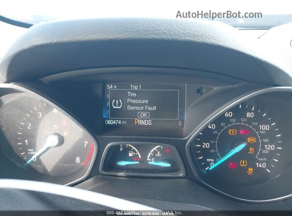 1FMCU0F74KUB79169 2019 FORD ESCAPE Blue Vista de los asientos traseros