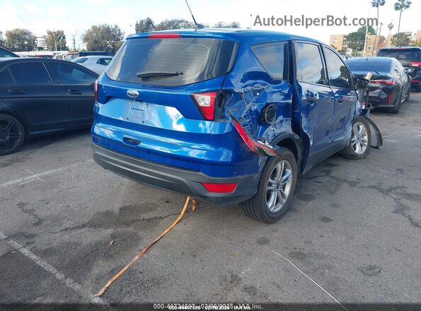 1FMCU0F74KUB79169 2019 FORD ESCAPE Blue Trasero derecho