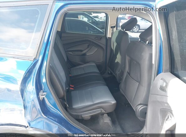 1FMCU0F74KUB79169 2019 FORD ESCAPE Blue Vista de la etiqueta del VIN