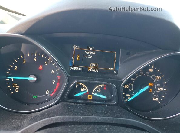 1FMCU0F77KUC46296 2019 FORD ESCAPE Black 