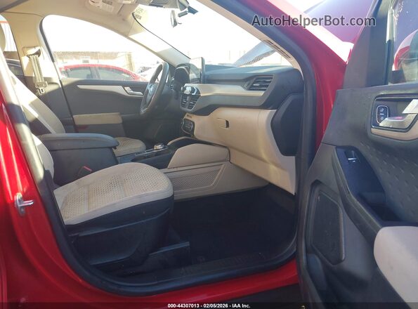 1FMCU0G65LUC24627 2020 FORD ESCAPE Red Вид салону спереду