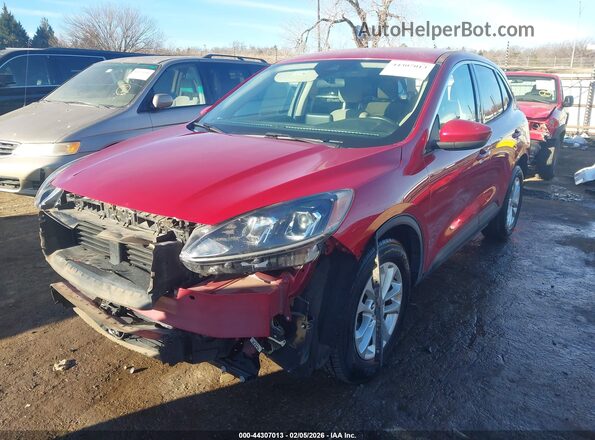 1FMCU0G65LUC24627 2020 FORD ESCAPE Red Передня ліва чверть