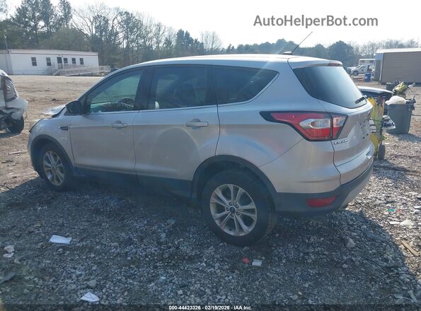 1FMCU0GD7HUD93909 2017 FORD ESCAPE Silver Задня ліва чверть